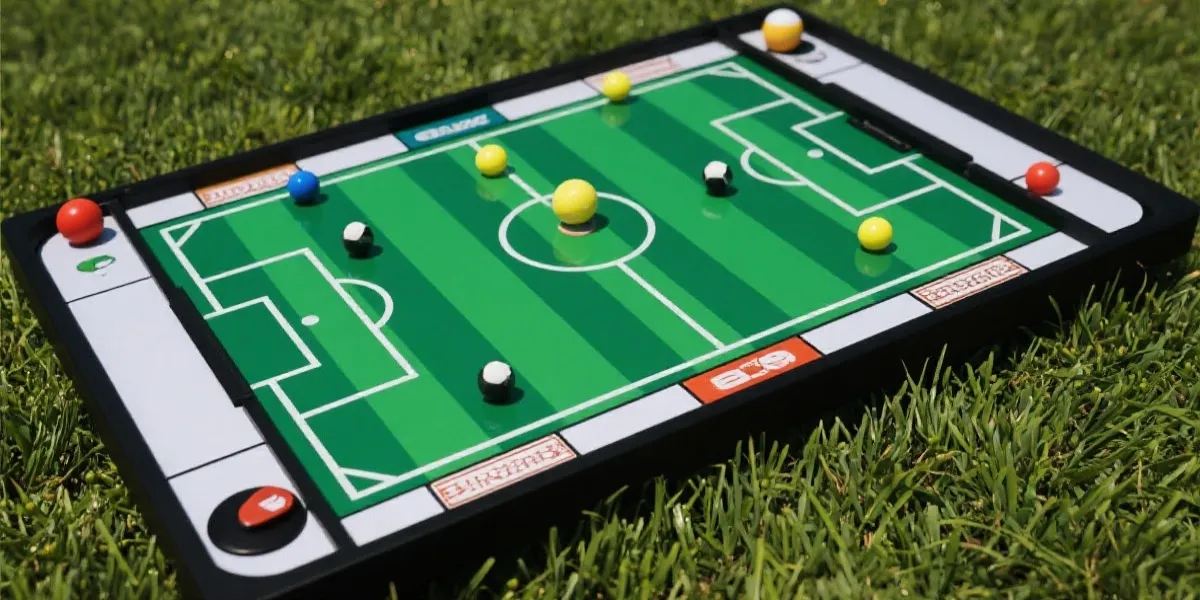 电子足球策略示意图